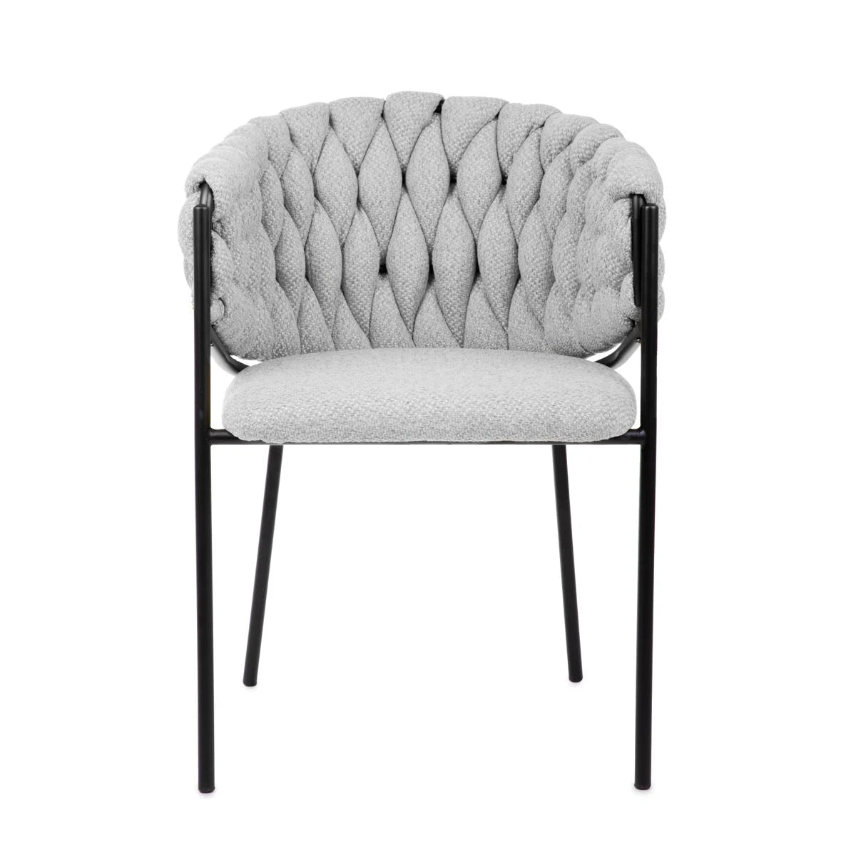 Krēsls Merle 57x59x78 cm pelēks - N1 Home