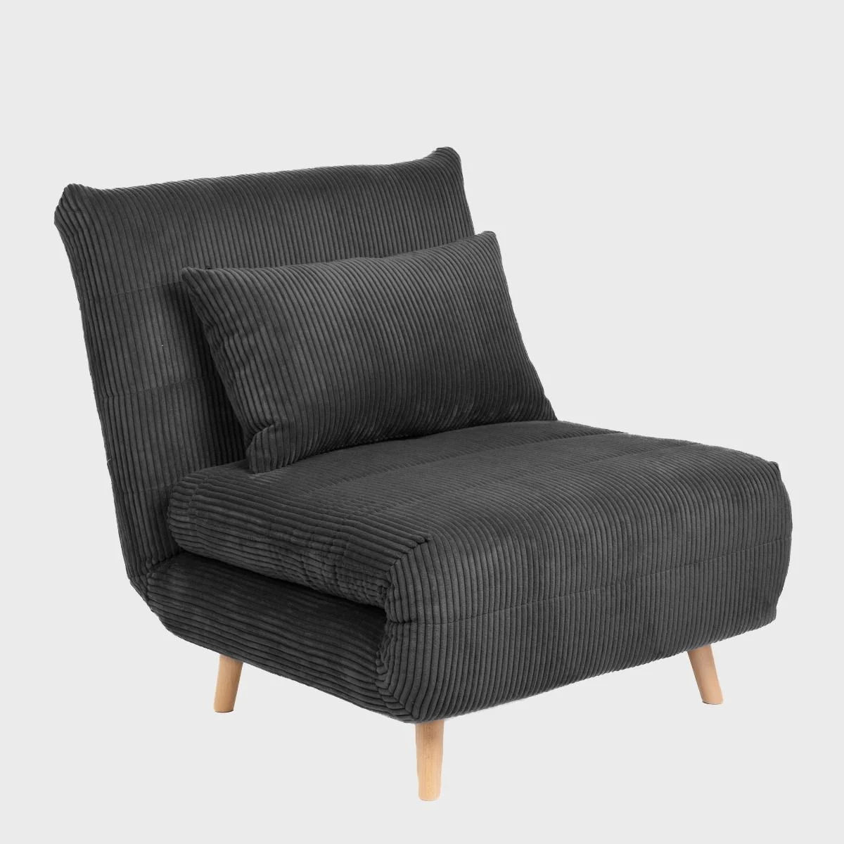 Krēsls Sola 83/91/84 cm melns - N1 Home