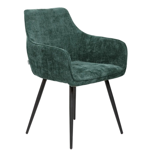 Krēsls Satis Pols 57/59/84 cm zaļs