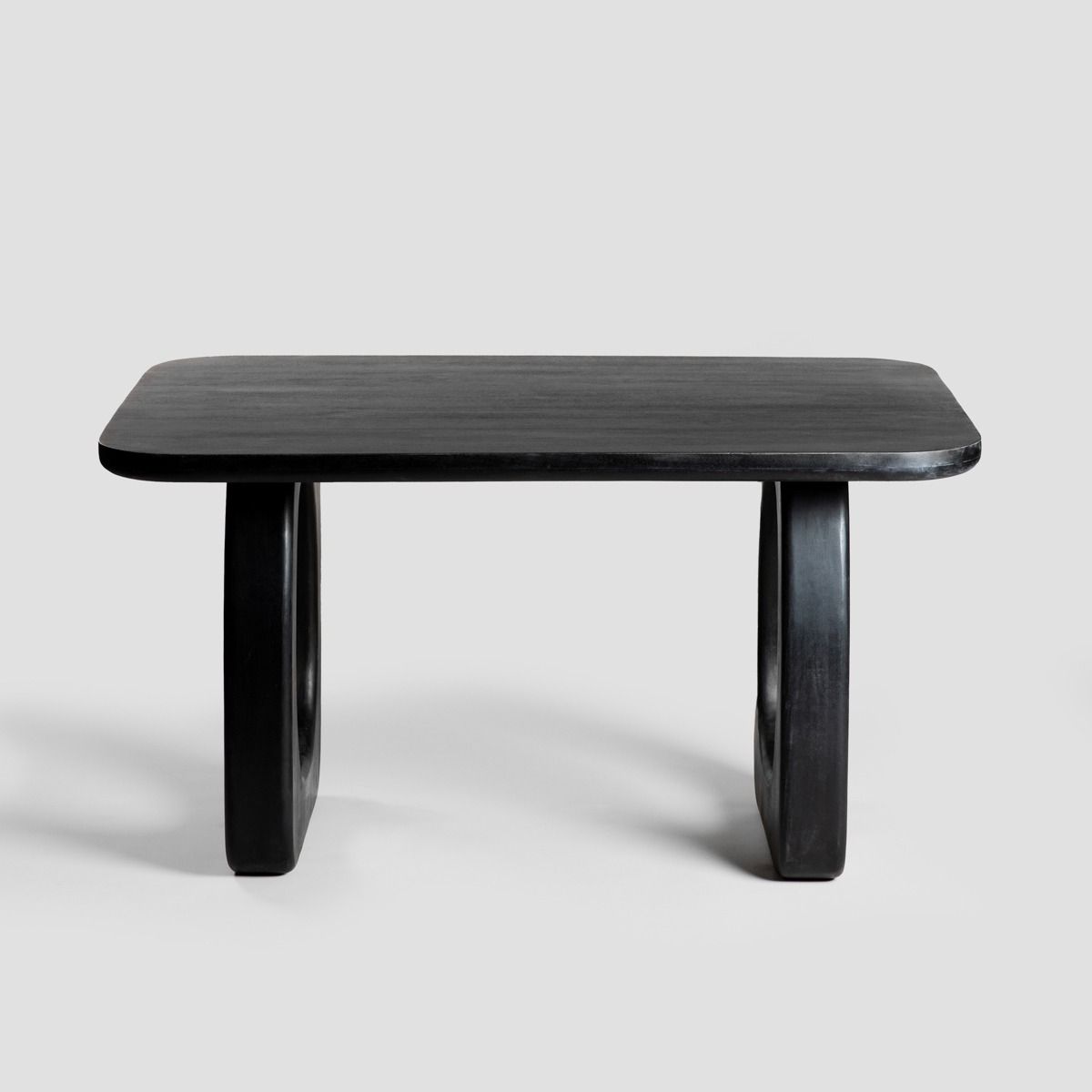 Galds Asrotia 160/100/76 cm melns