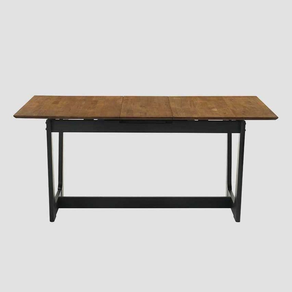 Galds Pankel 140/90/76 cm dabīgs/melns