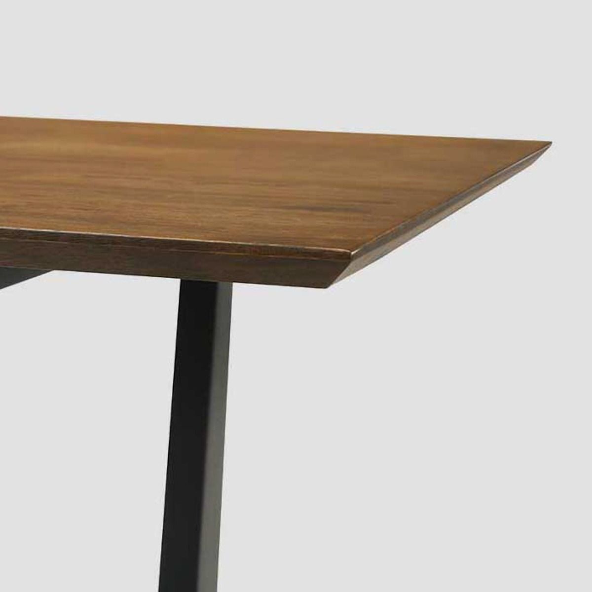 Galds Pankel 140/75/76 cm dabīgs/melns