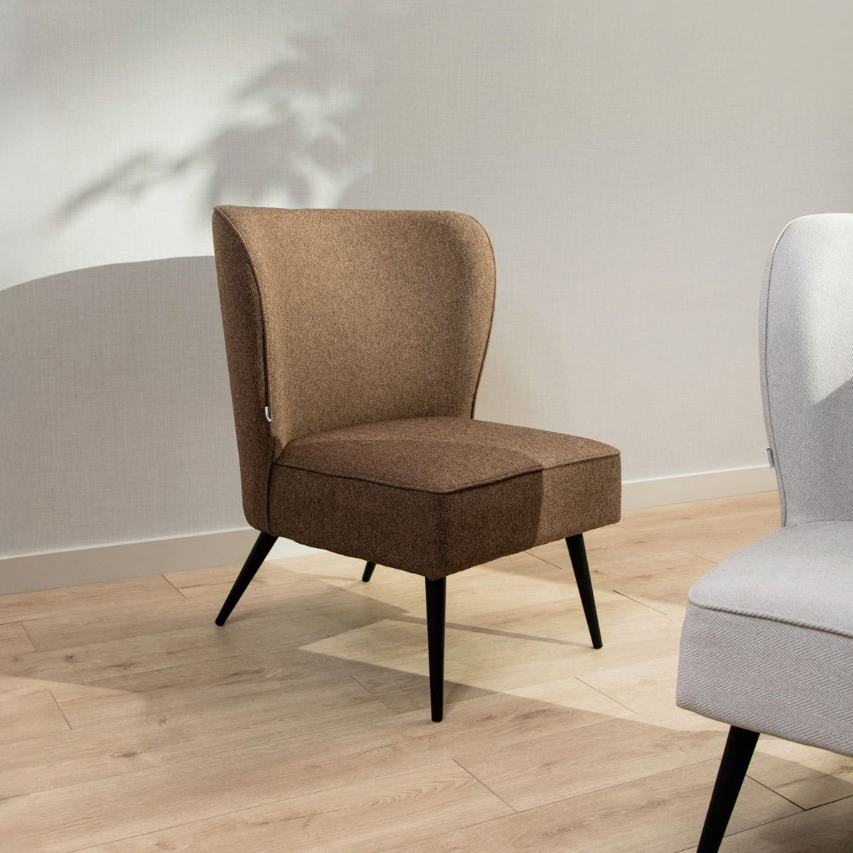 Krēsls Braz 71/75/86 cm brūns