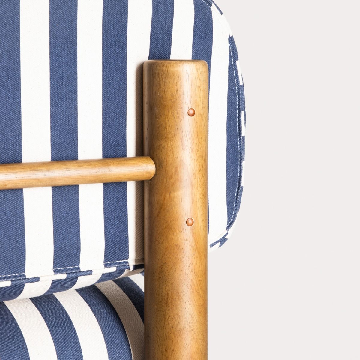 Krēsls Lumo 64/69/77 cm zils/balts