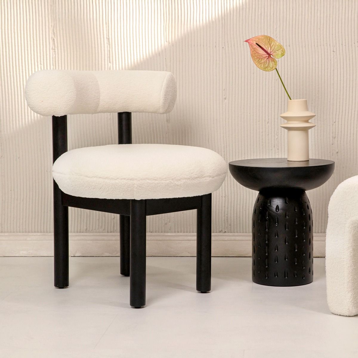 Krēsls Pako 59/65/75 cm ekru