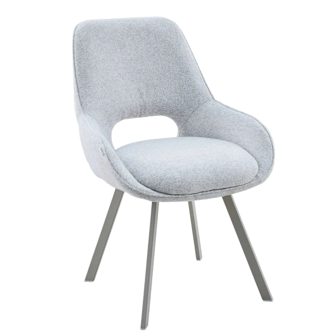 Krēsls Alasqa 63/57/82 cm gaiši pelēks