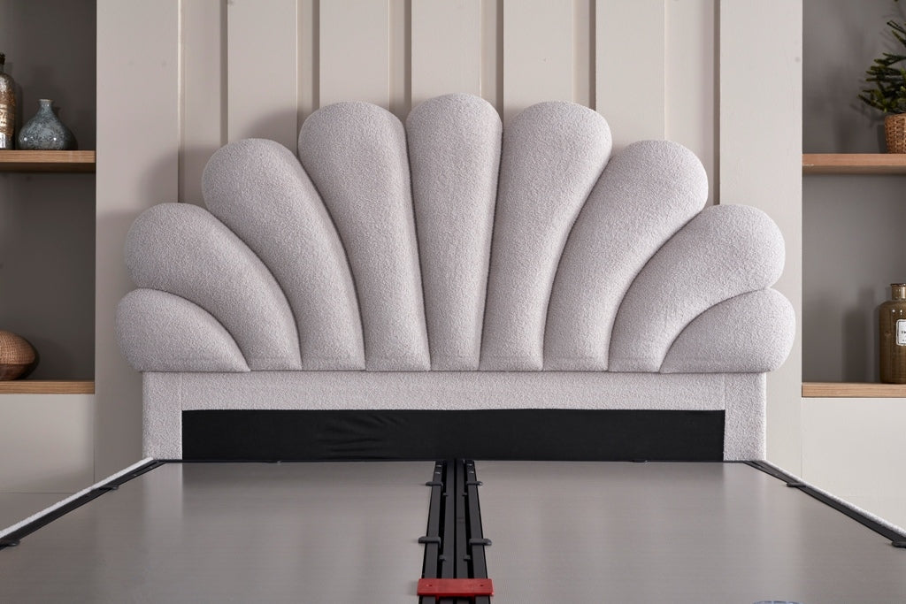 Gulta ar matracis Serena 90;120;140;160;180/200 cm bēšs - N1 Home