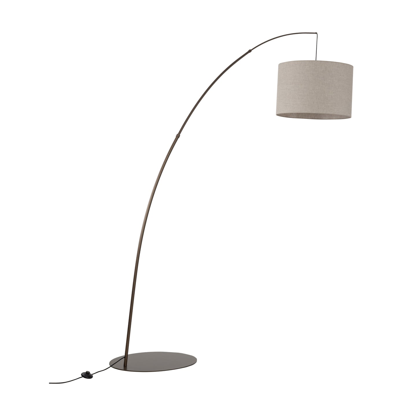 Stāvlampa Moby 1900 × 600 × 2450 mm lins/brūns - N1 Home