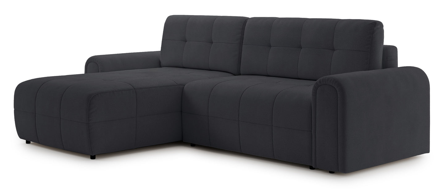 Dīvāns Simol 268/94/180 cm Storm 97 - N1 Home