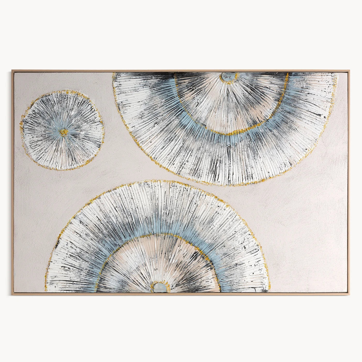 Glezna uz audekla ar ģeometrisku motīvu Ring O 82/122 cm - N1 Home