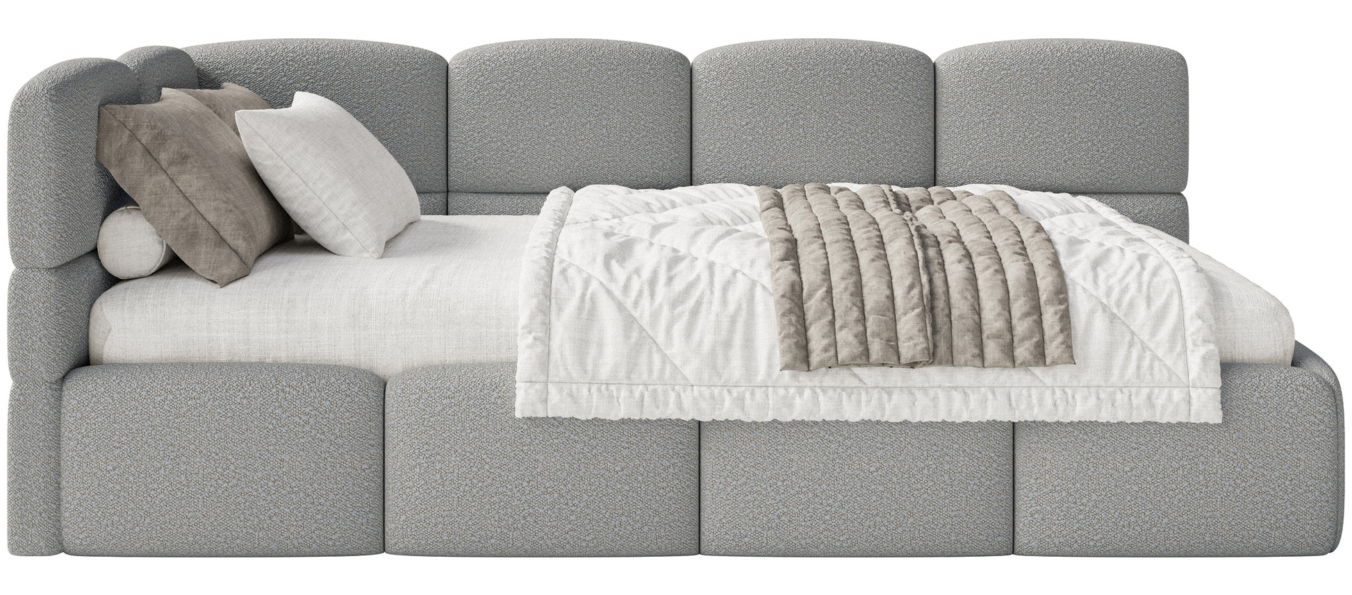 Gulta ar matraci Clod 220/88/110 cm Legend 04 - N1 Home