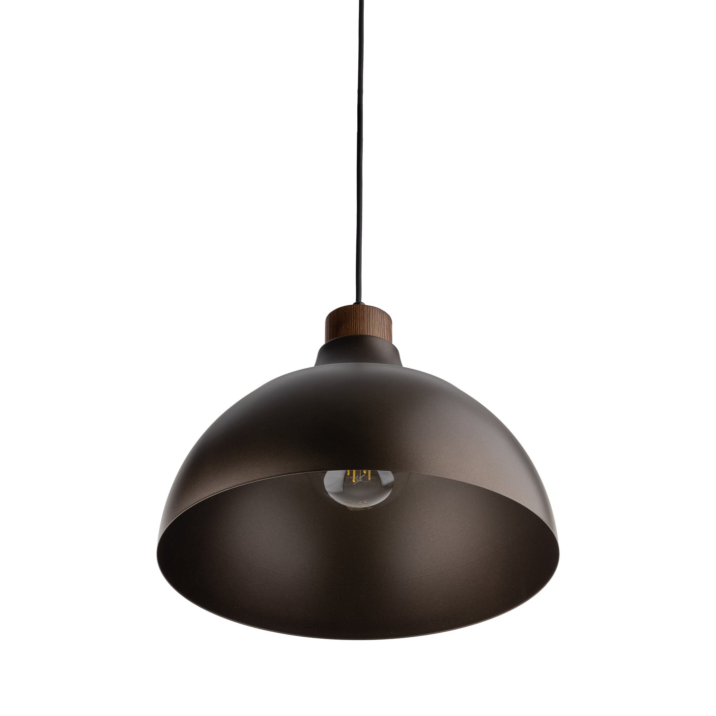 Piekaramā lampa Cap 340 × 340 × 1700 mm brūns - N1 Home
