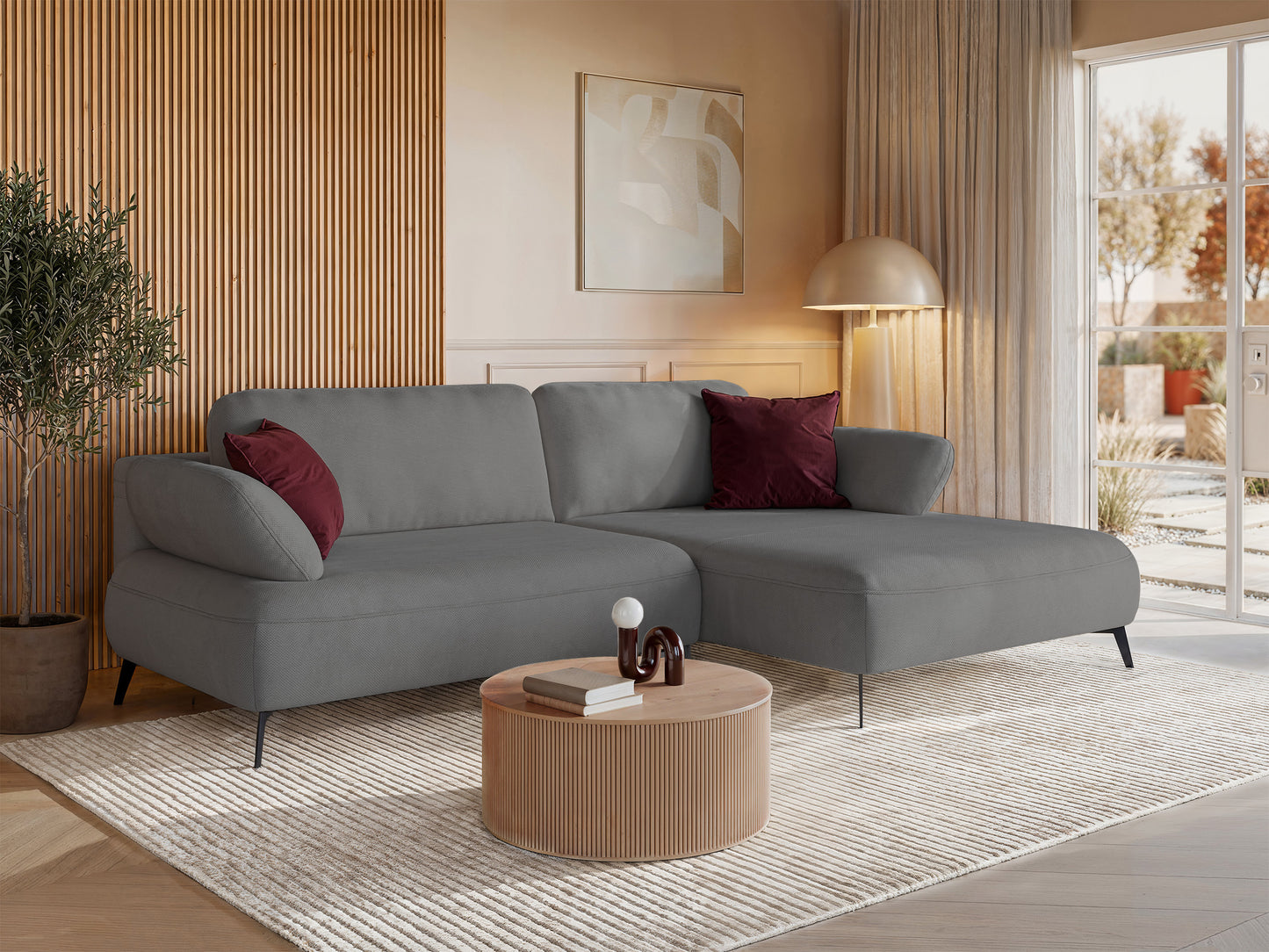 Dīvāns Lavoda 284/75/186 cm Pretty 16 - N1 Home