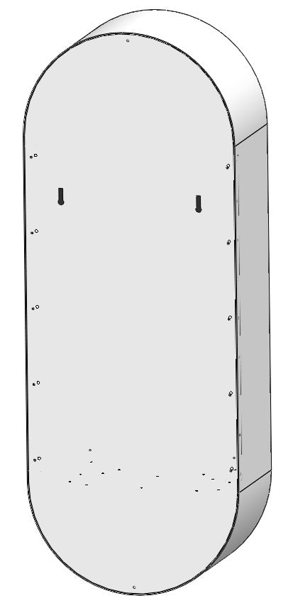 Biokamīns Incyrc Vert 130/50/25 cm rozā - N1 Home