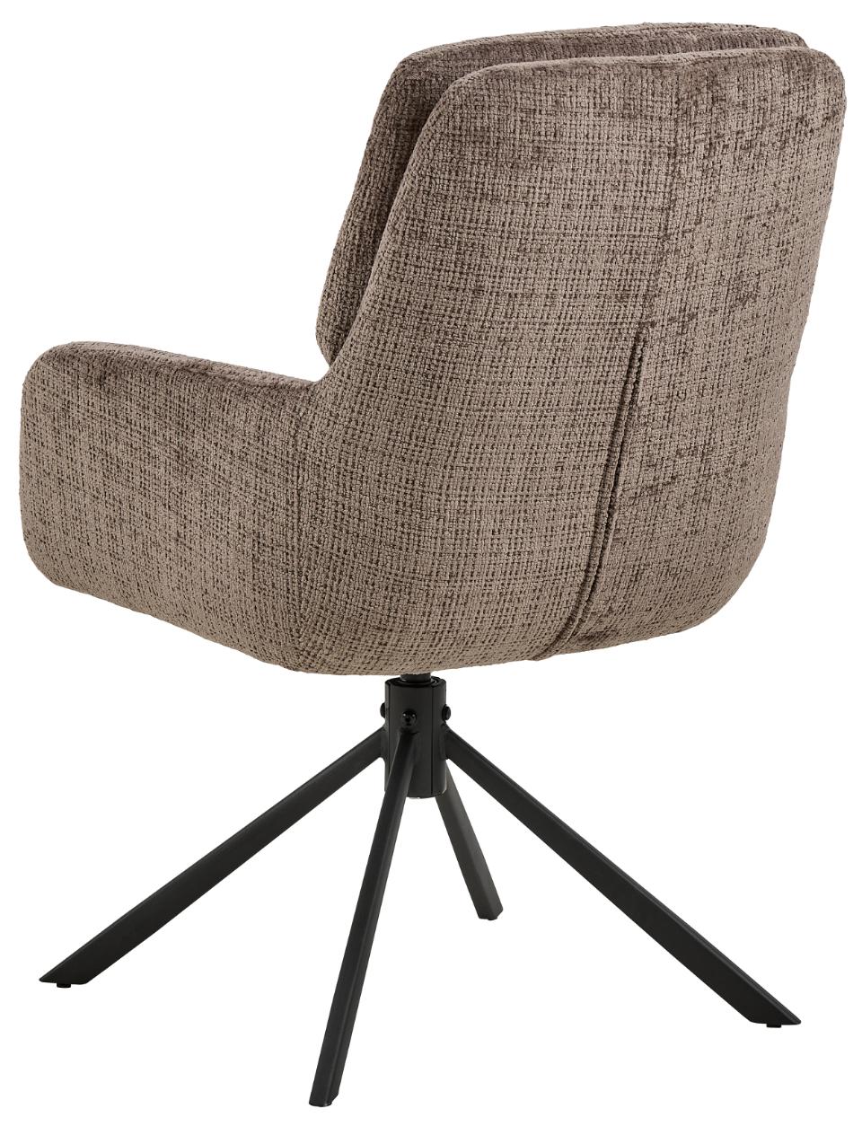 Krēsls Edgi 61/67/94 cm dusty brown 24 - N1 Home