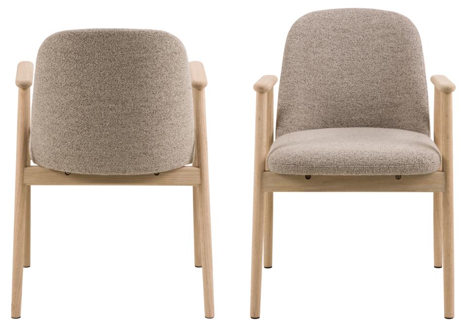 Krēsls Leor 55/57/80 cm bešs - N1 Home