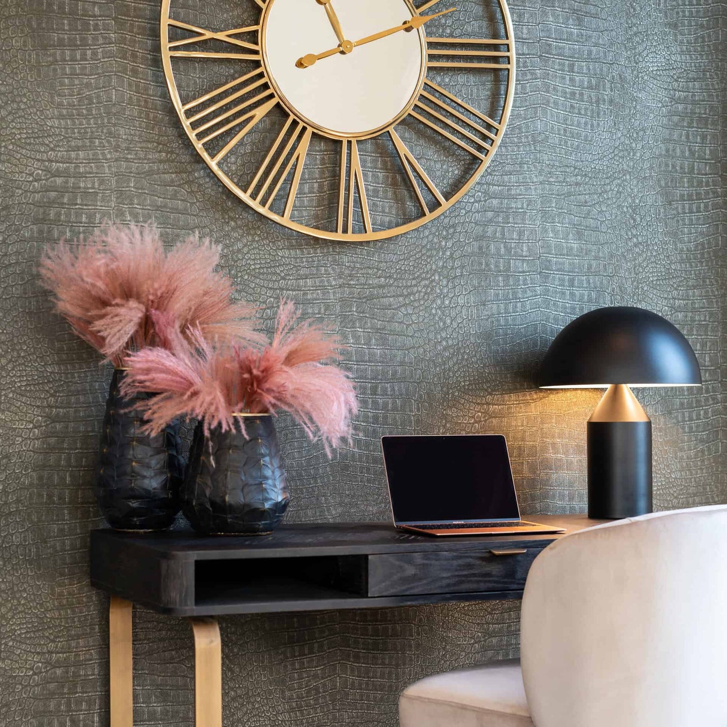 Krēsls Cannon Richmond Interiors 50/84/62 cm khaki velvet