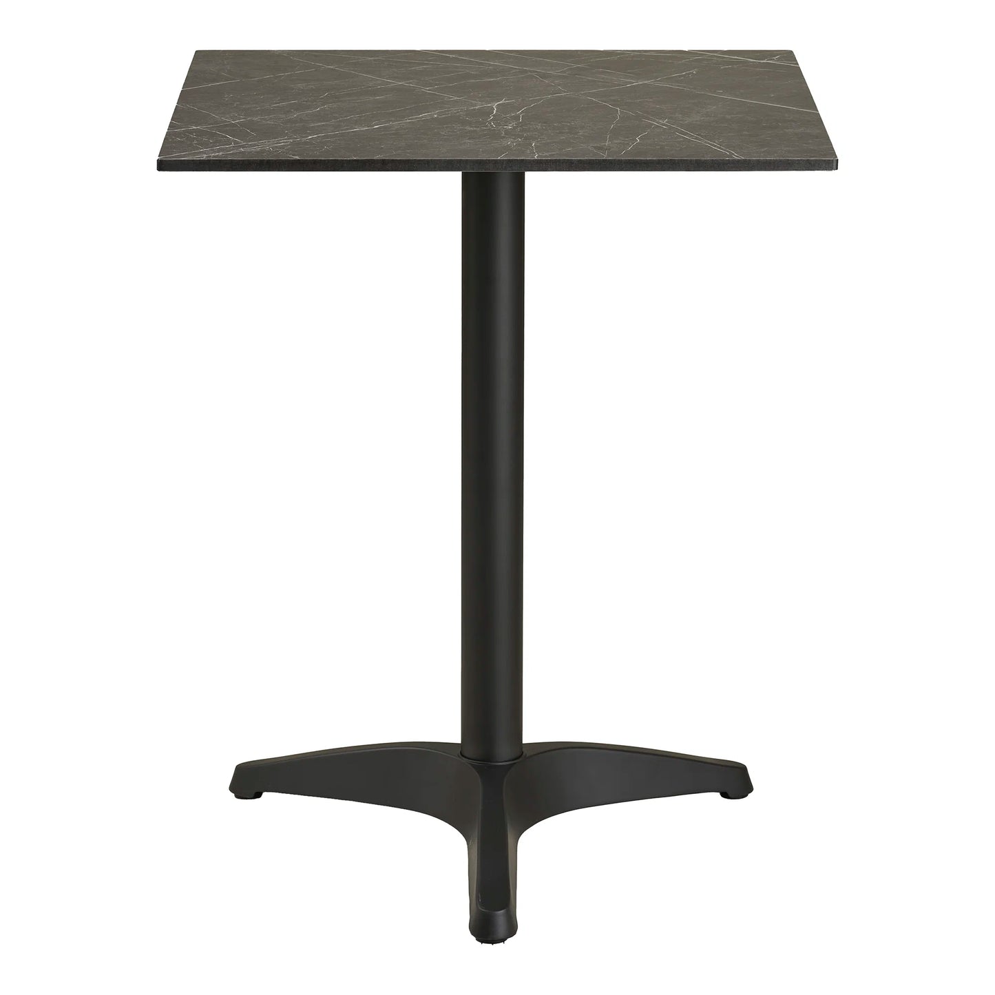 Galds Bistro Alta 60/60/73 cm pelēks/melns