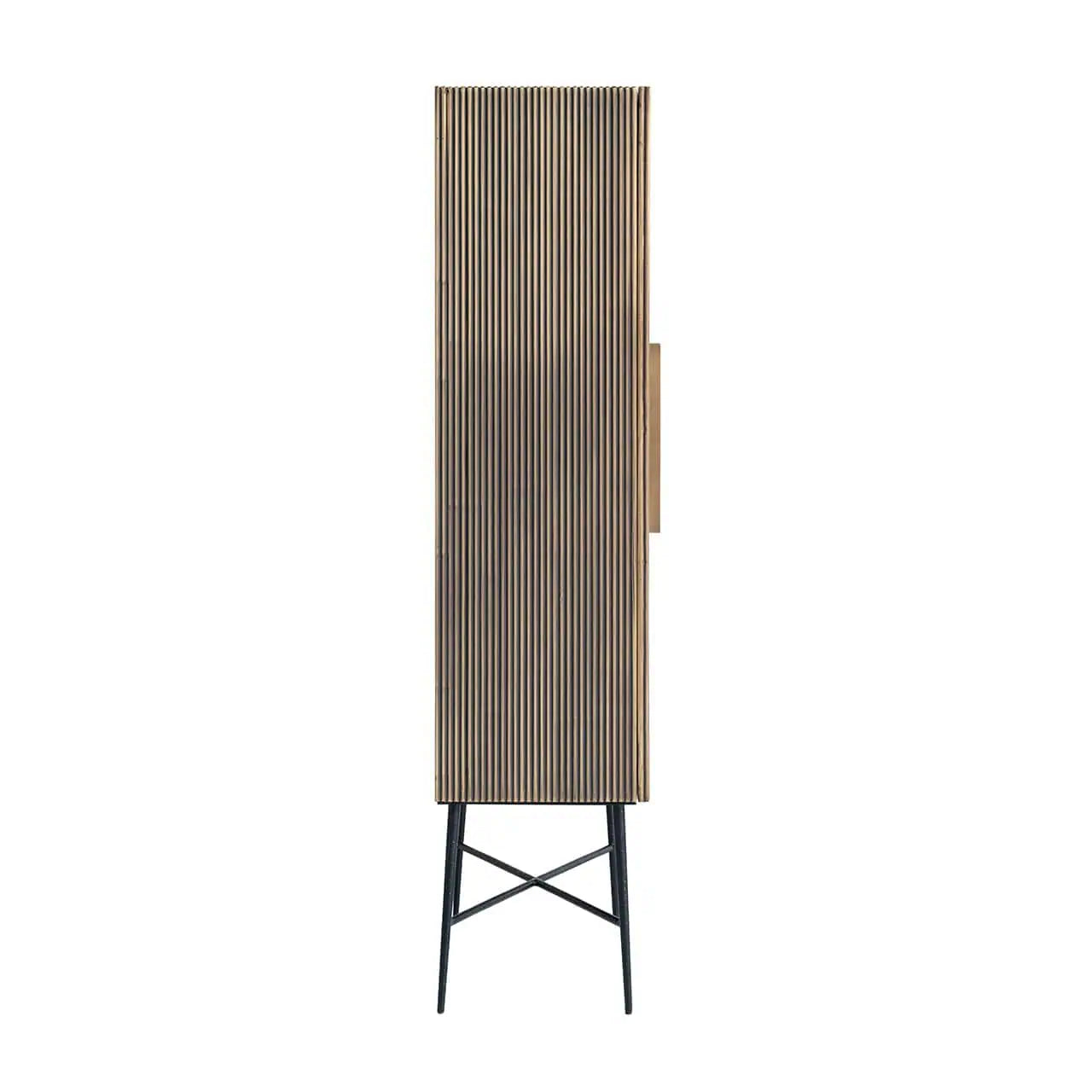 Skapis Ironville ar 2 durvīm Richmond Interiors 182/75/40 cm zelts - N1 Home