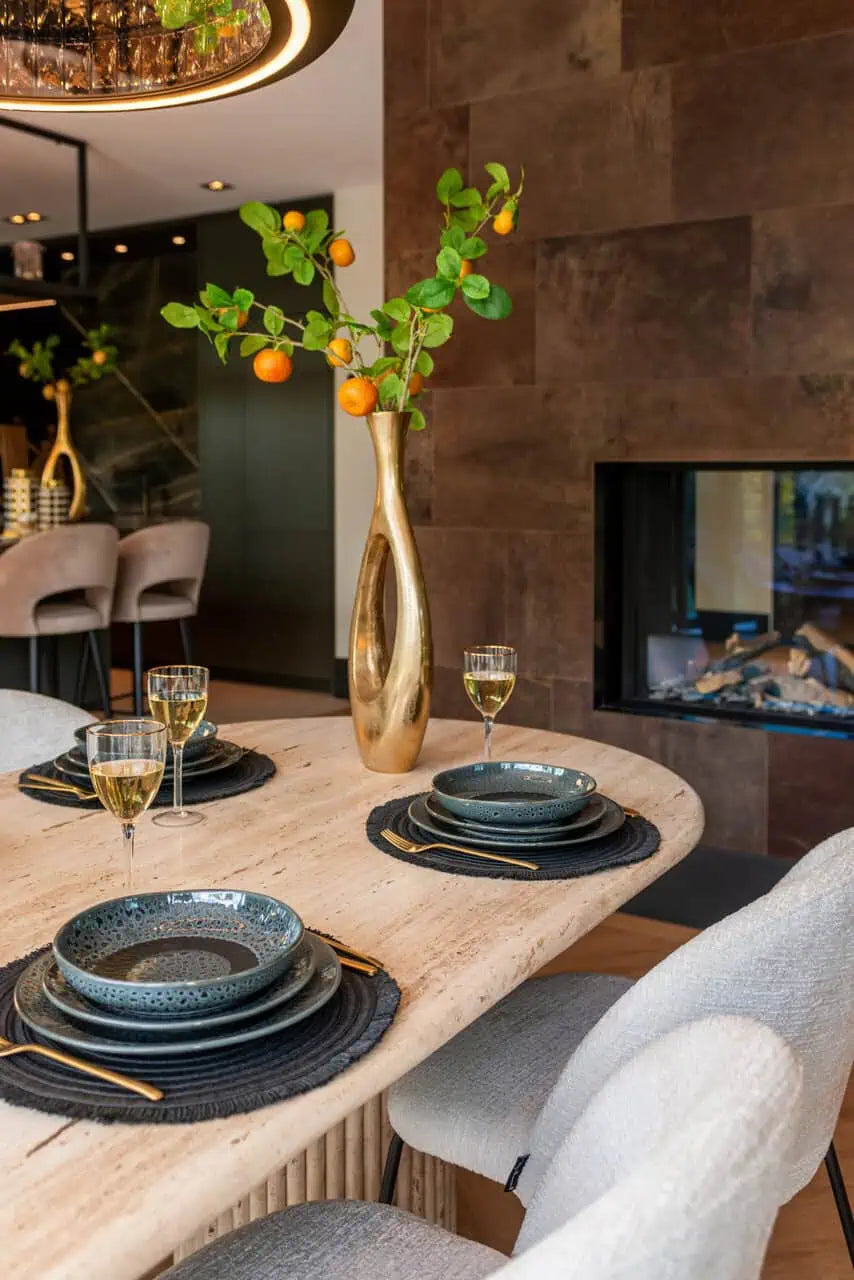 Galds La Cantera beige Richmond Interiors 75/240/100 cm bēšs - N1 Home