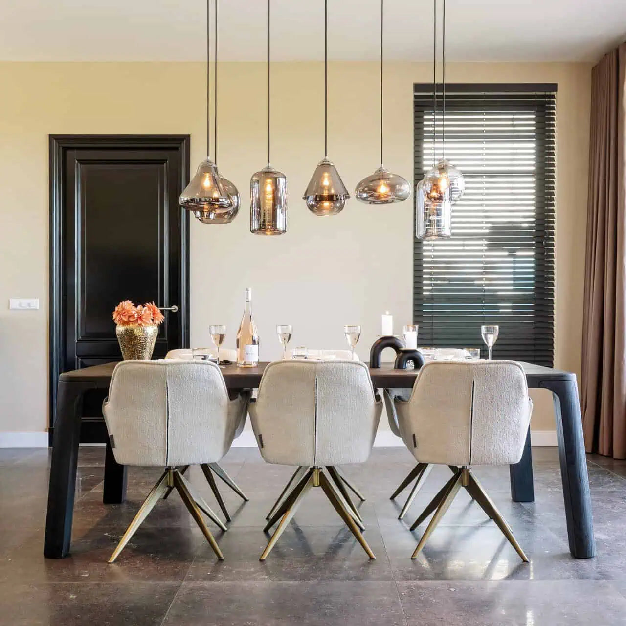 Krēsls Aline FR  Richmond Interiors 82/59/61 cm khaki velvet - N1 Home