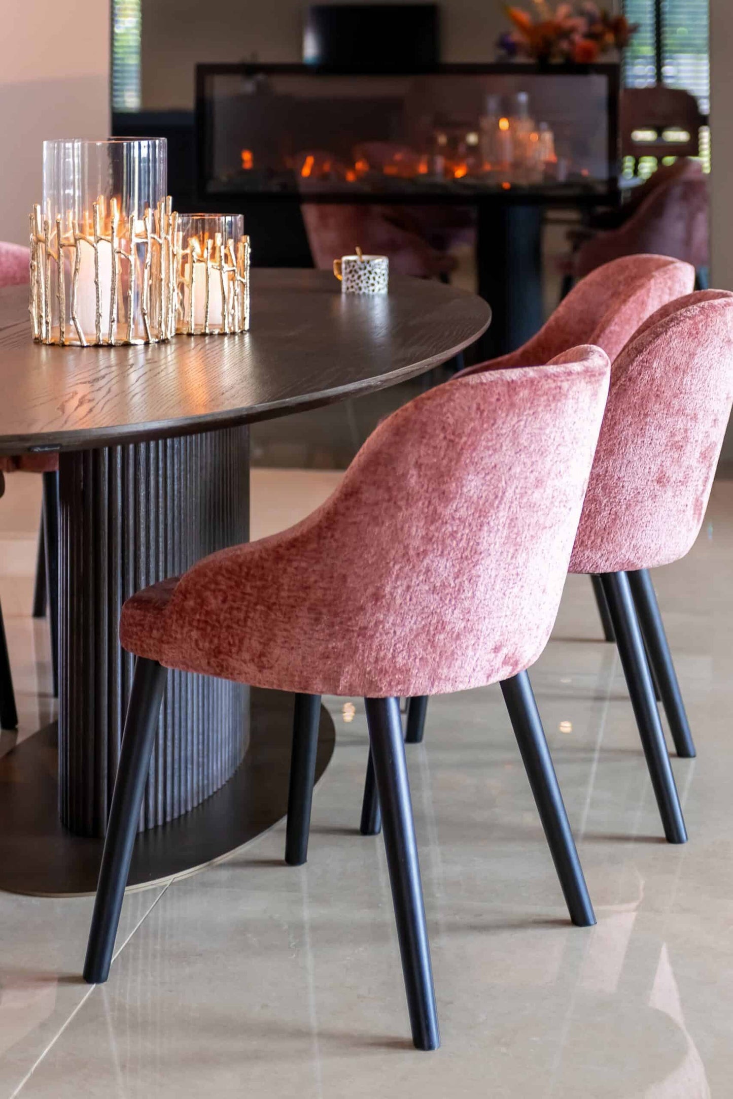 Galds Luxor Richmond Interiors 235; 300/75/110;120 cm brūns oval