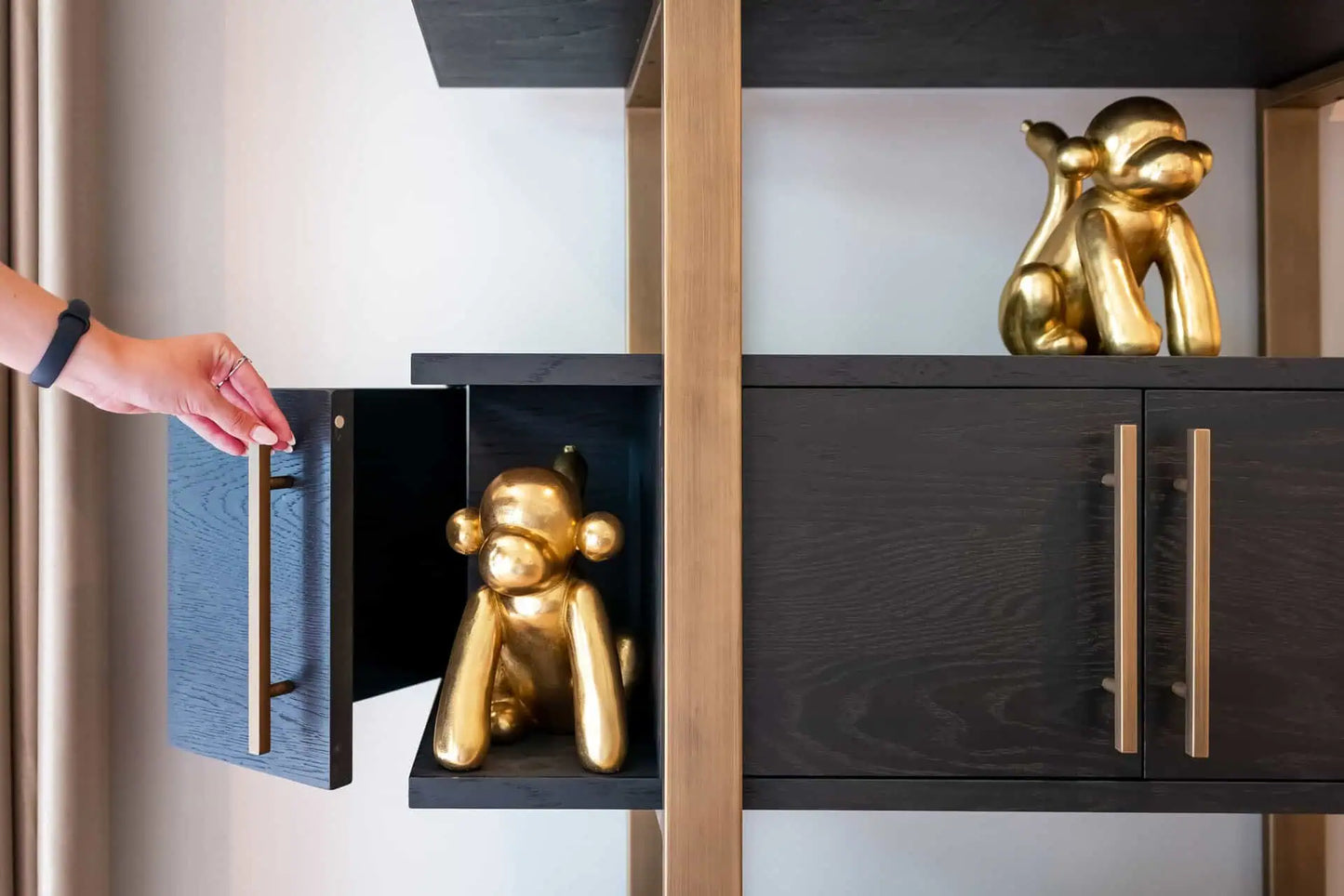 Dekoratīvs priekšmets Richmond Interiors Monkey 25/21/17 cm zelts - N1 Home