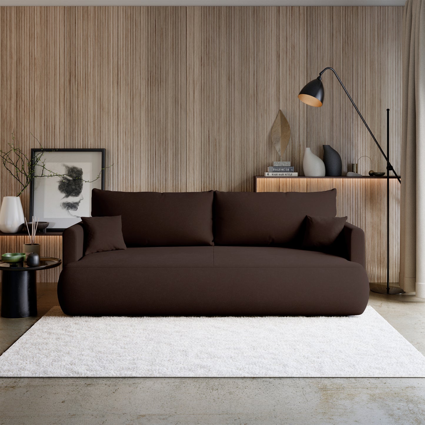 Dīvāns Ovors 226/90/97 cm Storm 28 - N1 Home