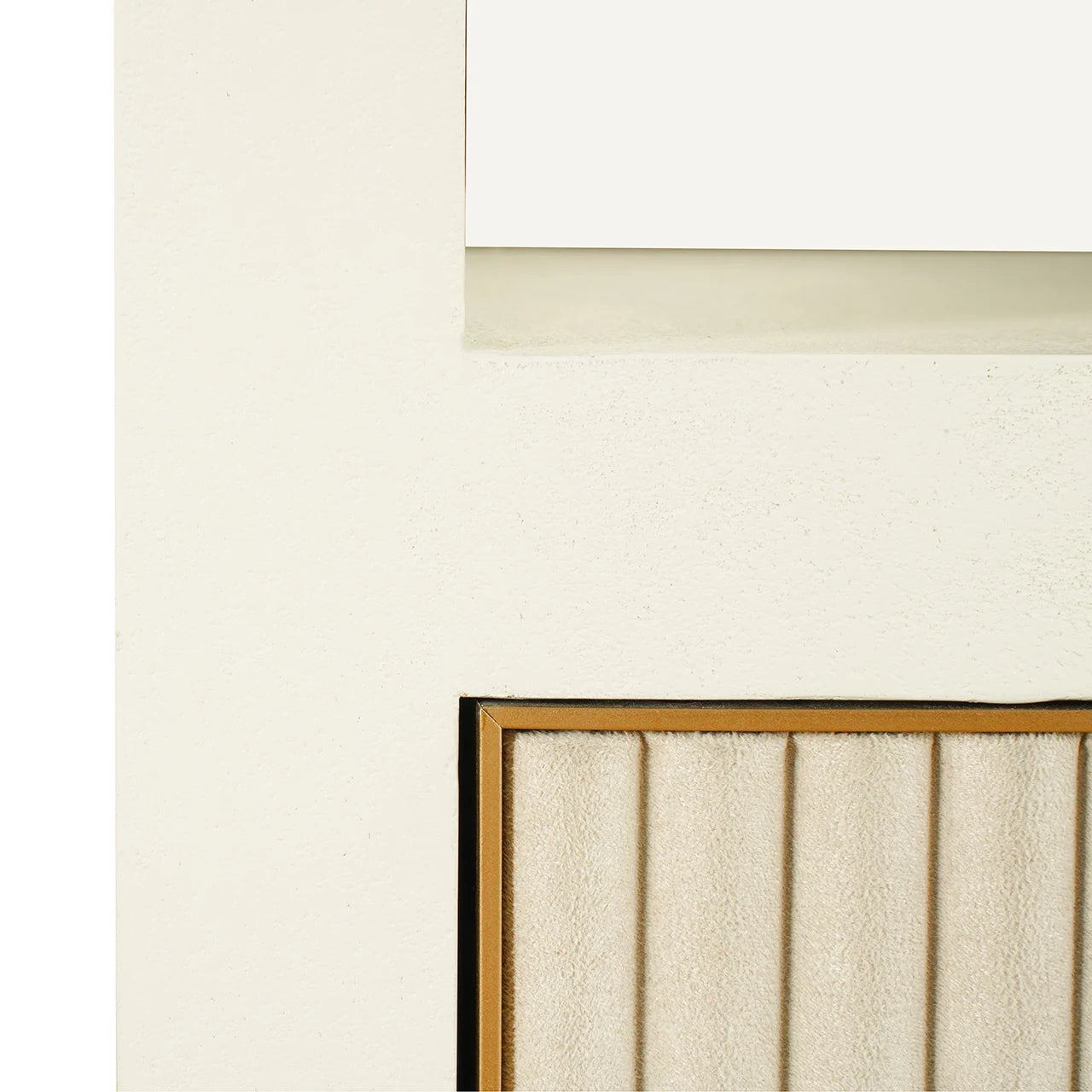 Vitrīna Tivoli ar arkveida virsmu, 2 durvīm, 3 plauktiem Richmond Interiors 210/90/45 cm balts - N1 Home