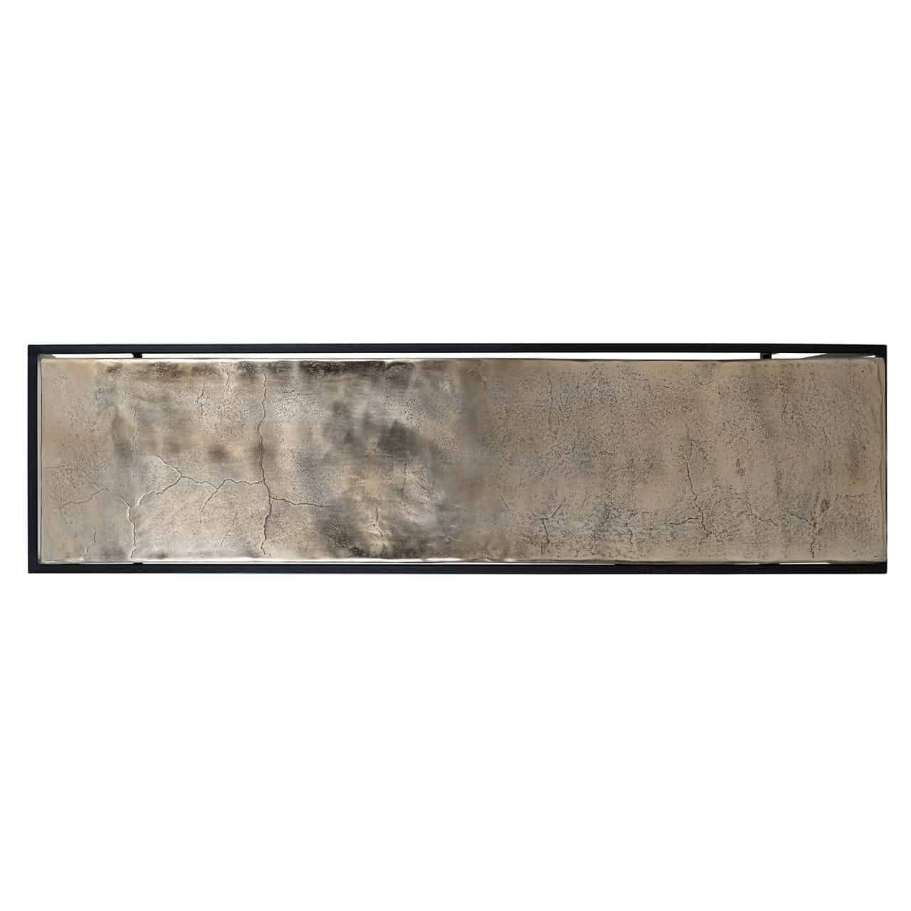 Konsole Calloway  Richmond Interiors 83/139/37 cm šampanieša zelts - N1 Home