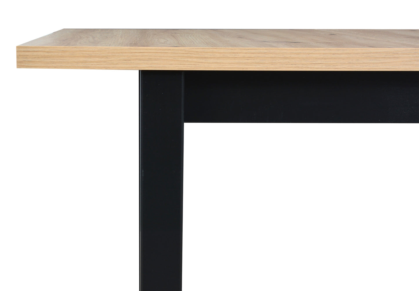 Galds Liri 120/78/80 cm Artizan ozols/melns