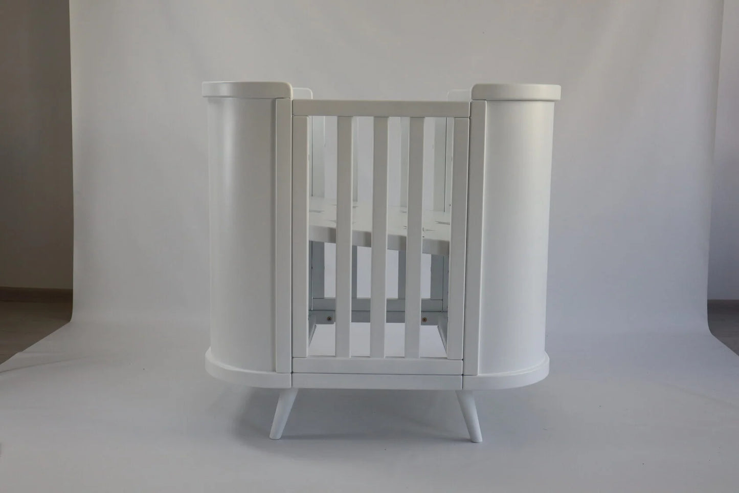 Gultiņa-transformers Boho ar kustīgu sienu 70/90-134 cm balts - N1 Home