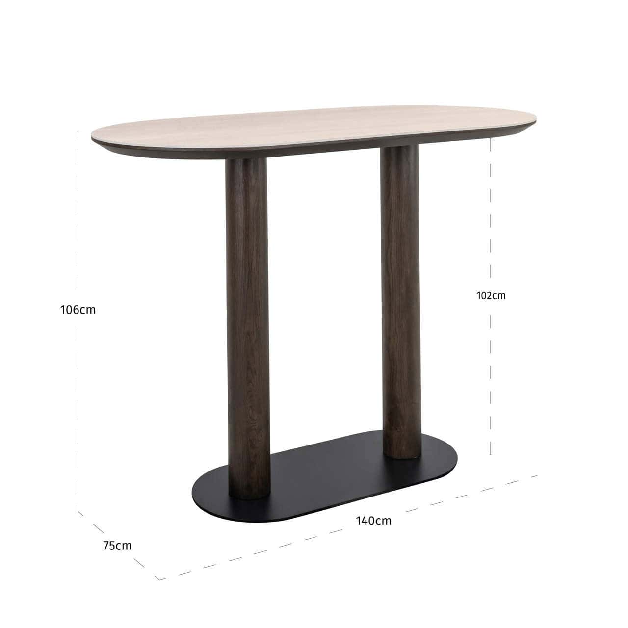 Bāra galds Ritz Richmond Interiors brūns - N1 Home