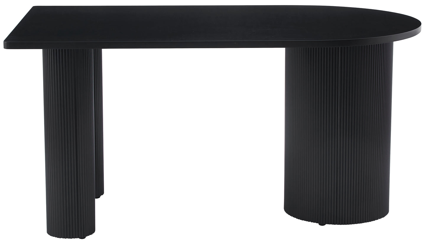 Galds Dikali 75/150/90 cm melns - N1 Home