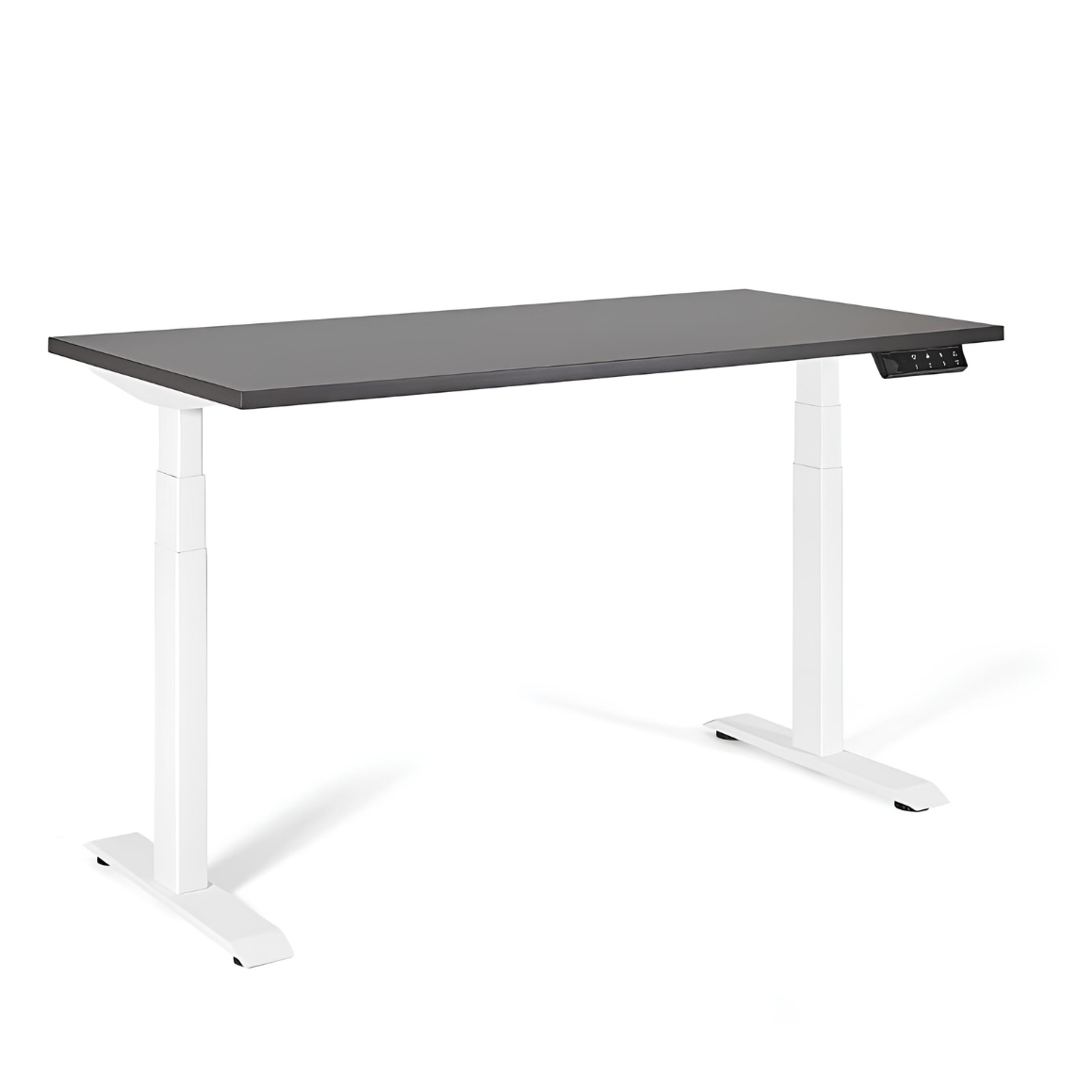 Galds Aktiva I 140;160/70 cm balts/antracīts - N1 Home