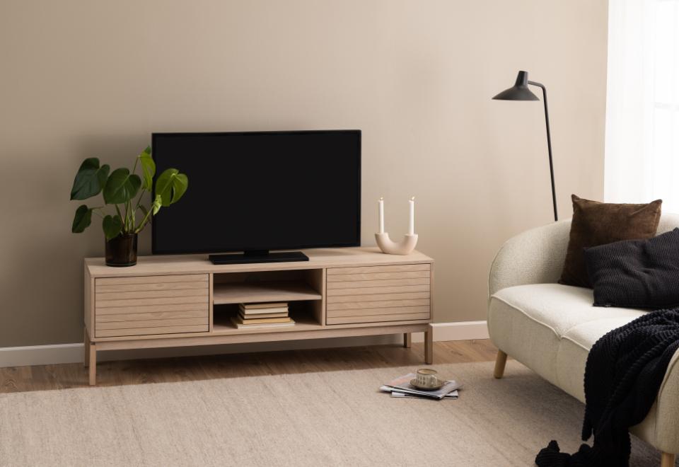 TV skapis Lin 160x40x50 cm ozols - N1 Home