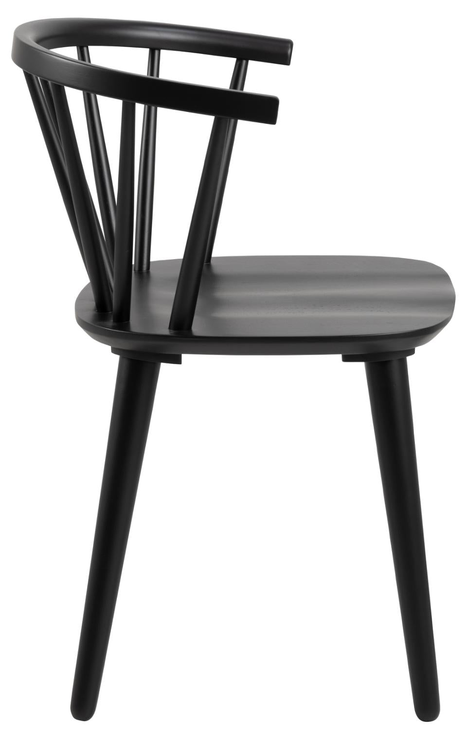 Krēsls Idis 51/51/75 cm melns - N1 Home
