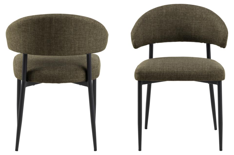 Krēsls Edins 56/55/77 cm zaļš - N1 Home