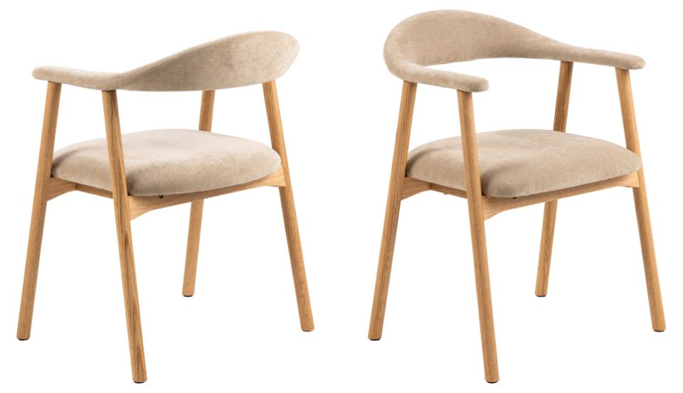 Krēsls Adsi 56/54/75 cm bēšs - N1 Home