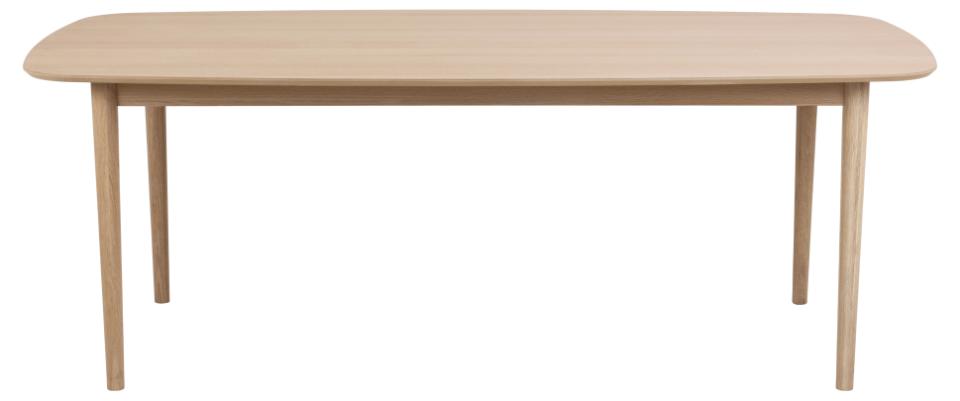 AS taisnstūra galds, ozola finieris,eļļots ,210x100x75 cm