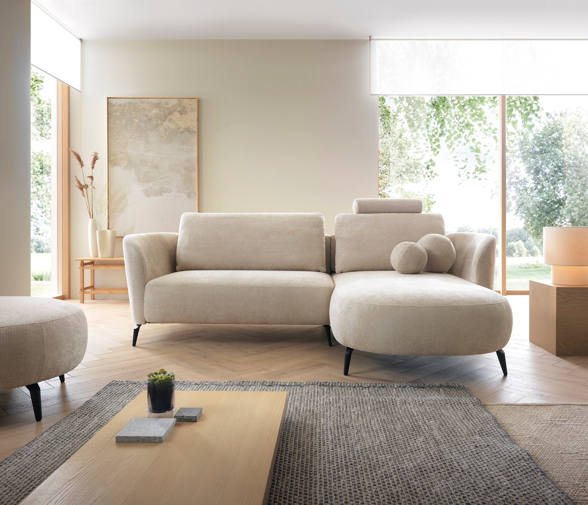 Dīvāns Ami 260/180/73 cm Flow 03 - N1 Home