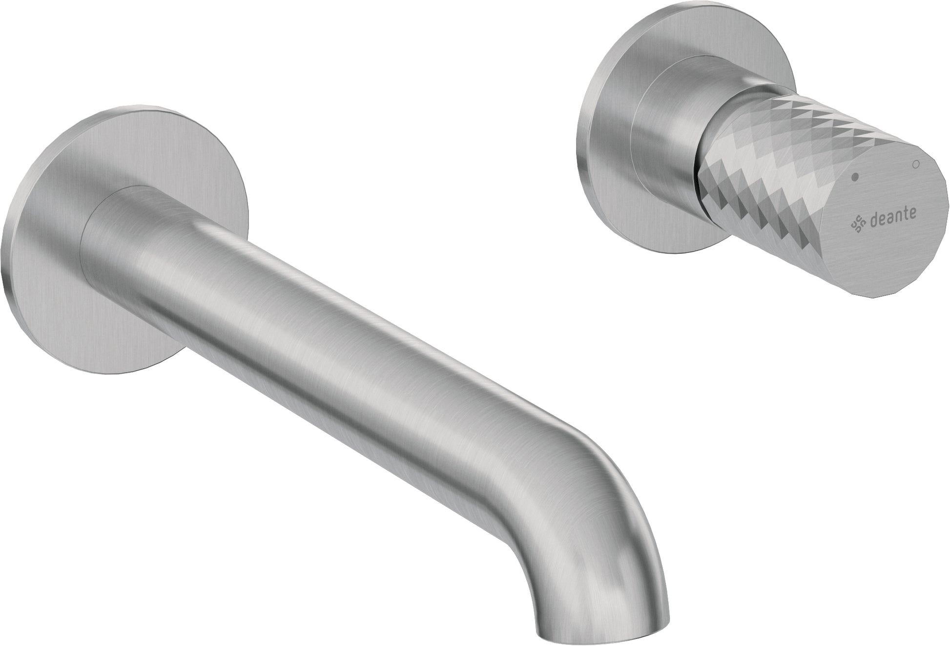 Iebūvēts izlietnes maisītājs Silia Hexa 208 mm matēts tērauds - N1 Home