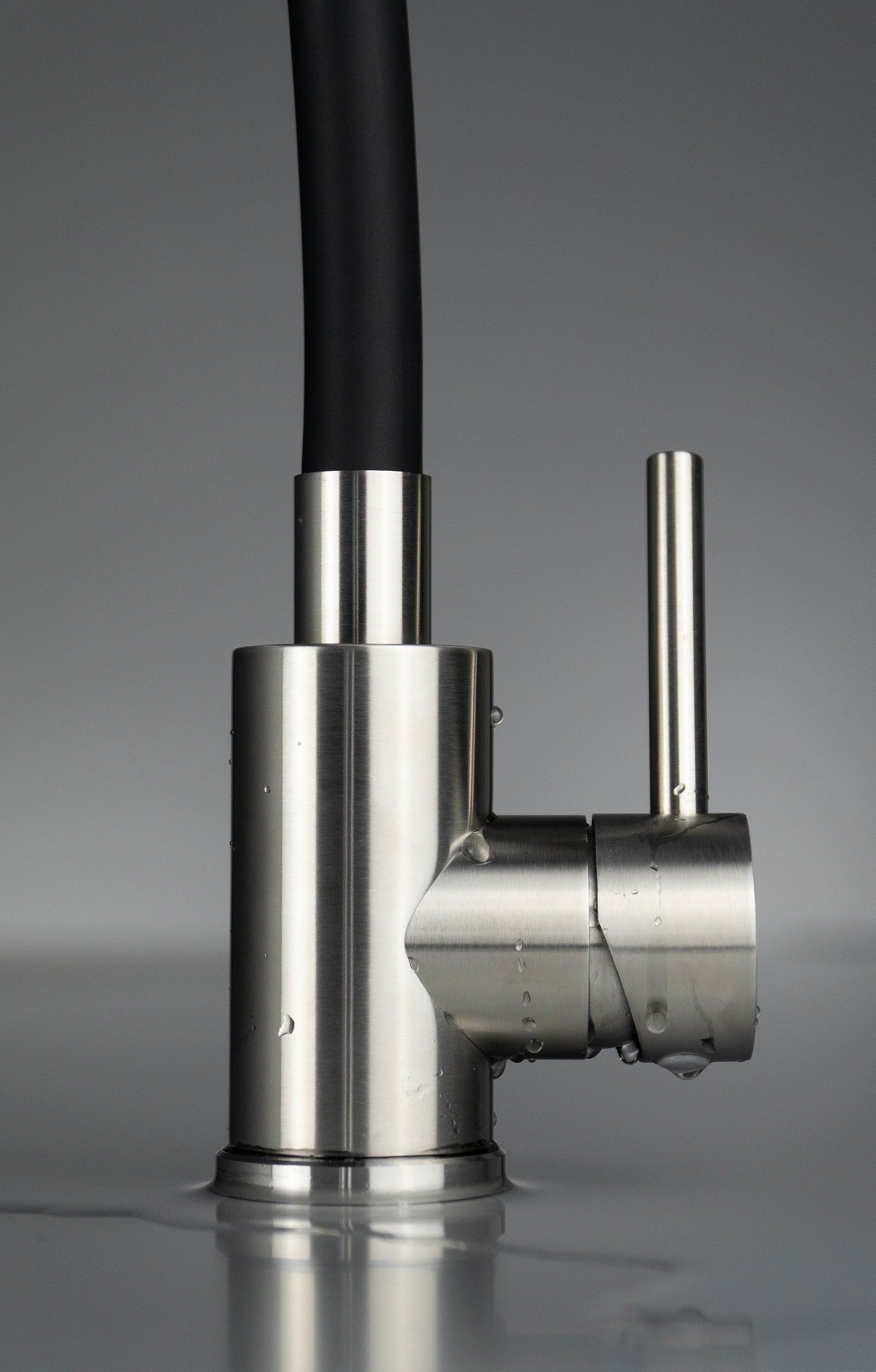 Virtuves maisītājs ar elastīgu uzgali Luno 38 cm antracits/hroms - N1 Home