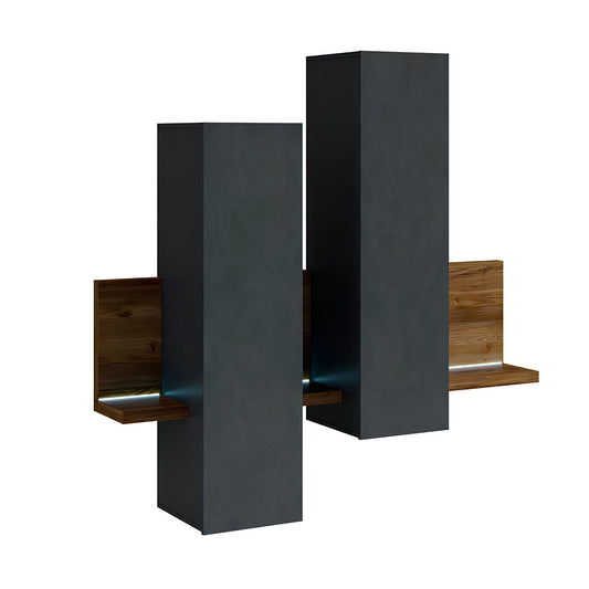 Skapis Botas 152/235/142 cm ābele/egle