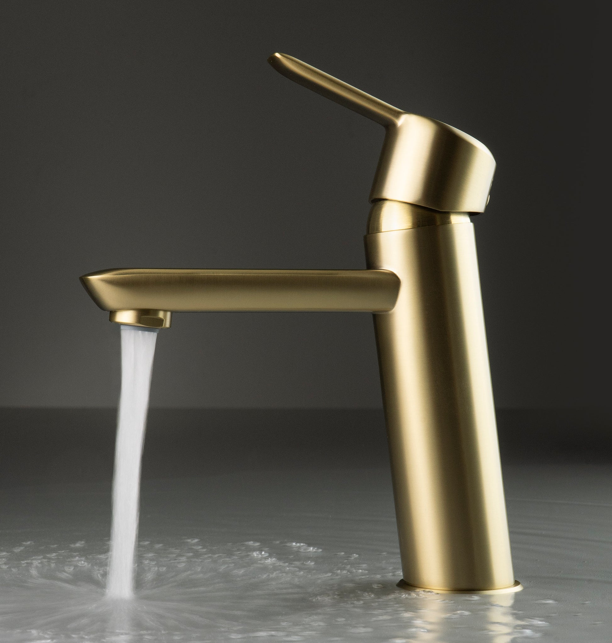 Izlietnes maisītājs Arnika 171 mm matēts zelts - N1 Home