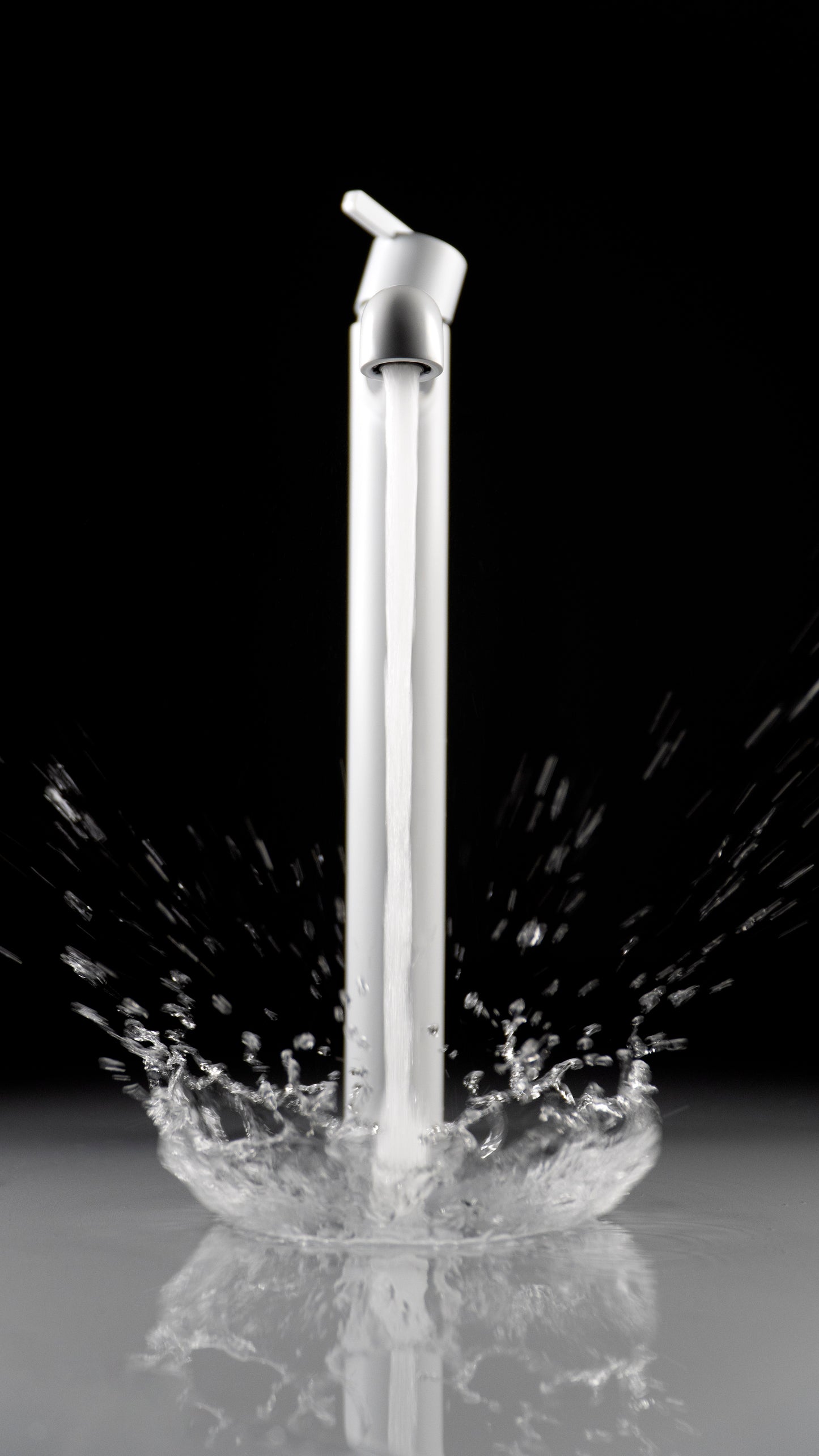 Augsts izlietnes maisītājs Silia 344 mm bianko - N1 Home