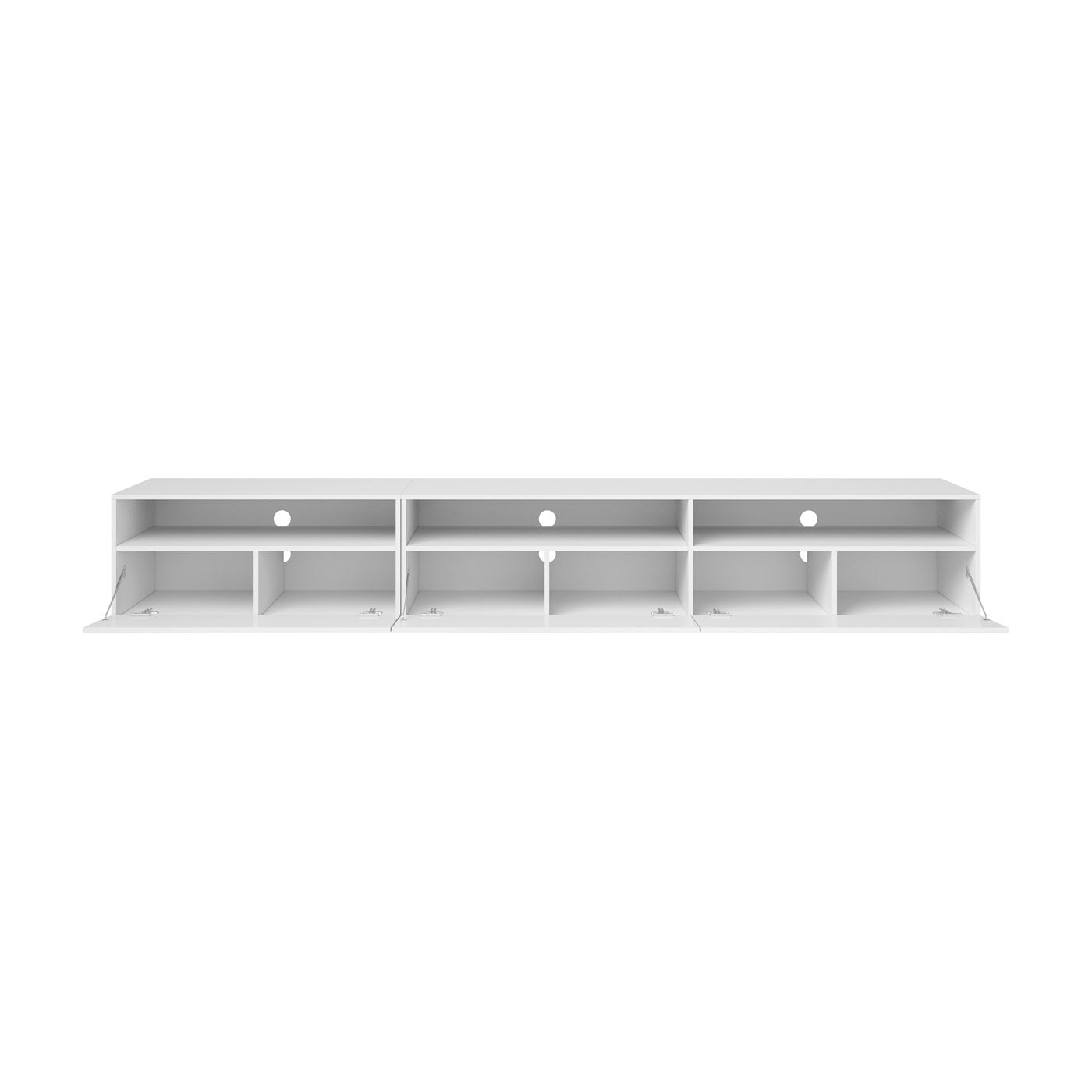 TV skapis Barots 270/41/42 cm balts - N1 Home