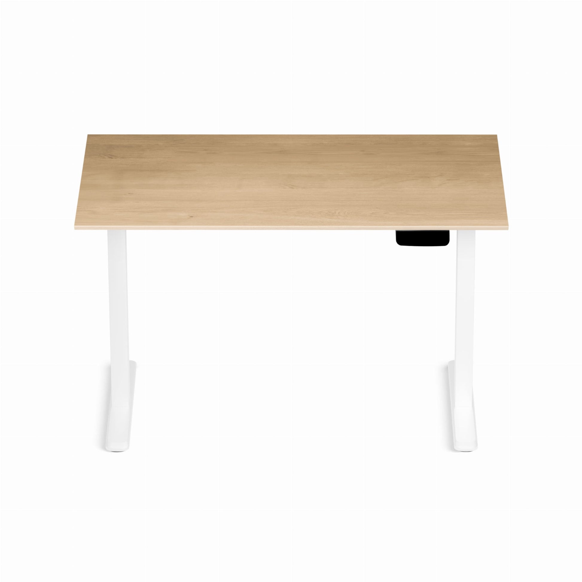 Biroja galds Conti Pro 60/120 cm balts/Hamilton ozols - N1 Home