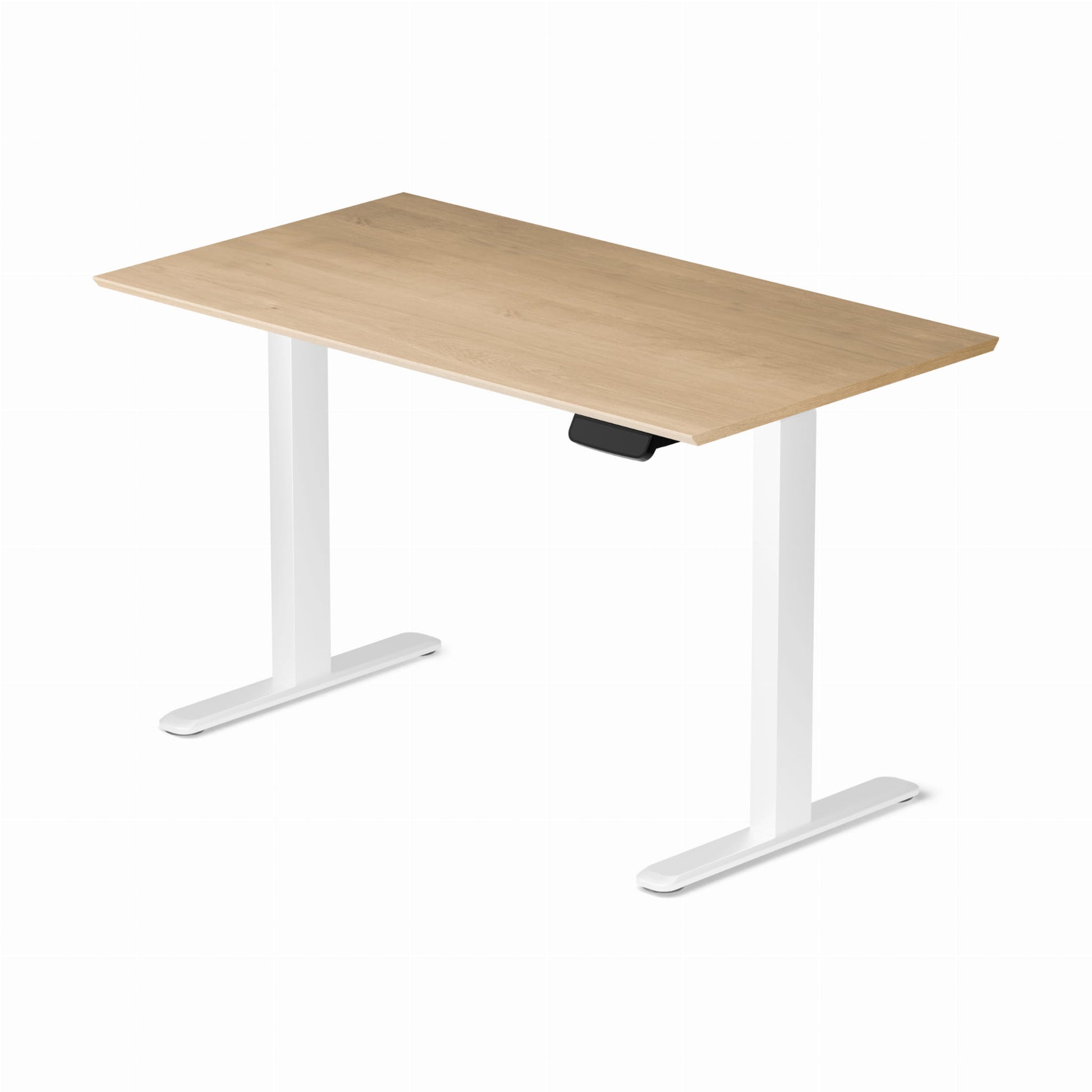 Biroja galds Conti Pro 60/120 cm balts/Hamilton ozols - N1 Home