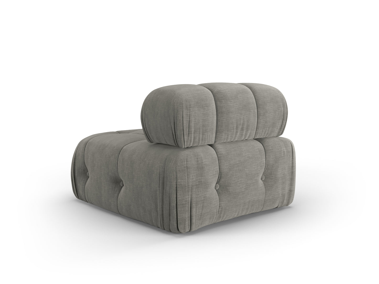 Sofa - krēsls  Cosmopolitan Design Ferento 96x96x71 cm pelēks - N1 Home